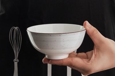 Antique high temperature ceramic bowl (3)