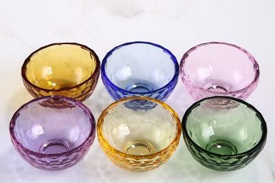 Boutique new translucent crystal bowl (3)