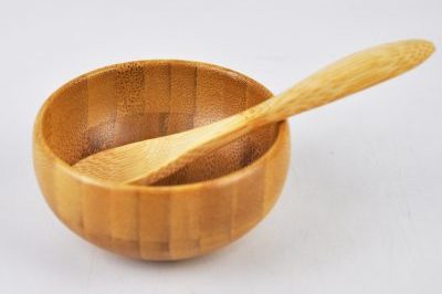 Children’s size natural wood bowl (1)