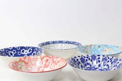 Customized various size ceramic salad bowls (1)