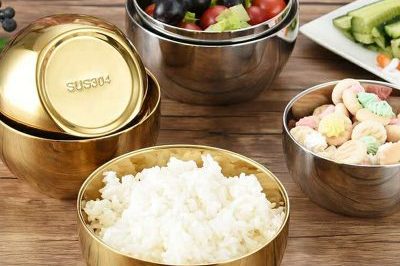 Double insulated 304 stainless steel bowl (6)