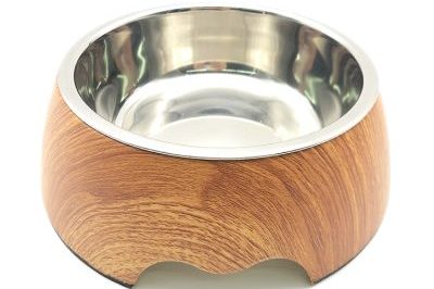 Easy to clean everyday round pet bowl (1)
