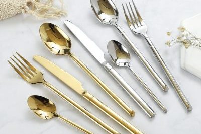 European stainless steel knife and fork set (5)