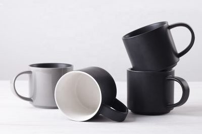 Grey high temperature resistant ceramic mug (4)