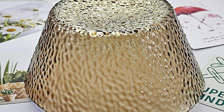 High-end colorful retro style glass bowl (1)