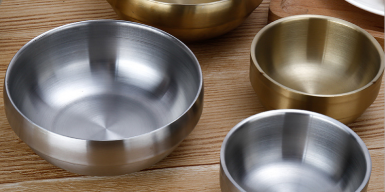 High quality thickened round steel bowl (4)