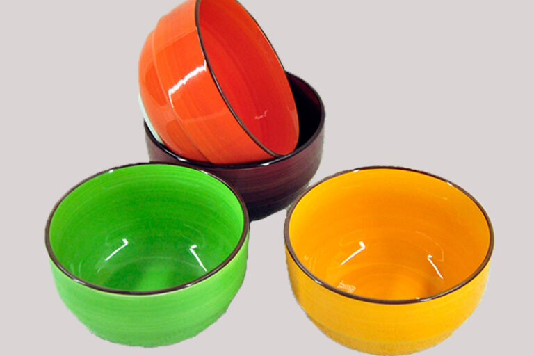 Household solid color high quality ceramic bowl (5)