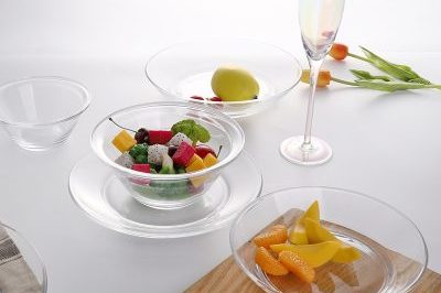 Inexpensive heat-resistant tempered glass bowl (3)