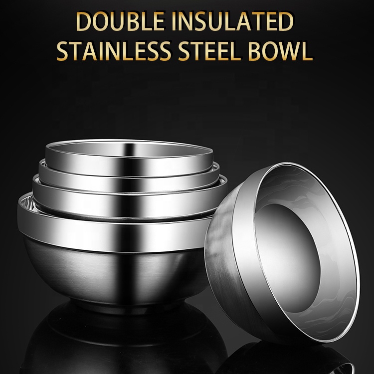 Insulated double wall stainless steel bowl | Bowl Manufacturers