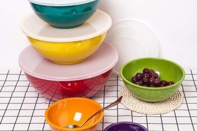 Kitchen colorful PP plastic bowl (2)