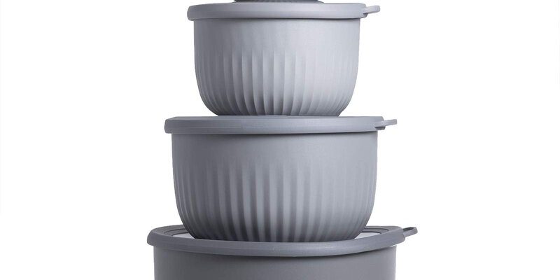 Multifunctional plastic bowl with lid (1)