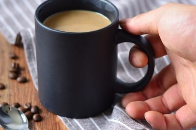 New design frosted black ceramic mugs (6)