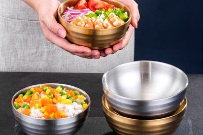 Non-slip household stainless steel bowl (5)