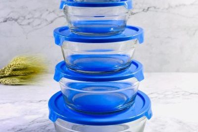 Sleek Design Durable Clear Glass Bowl (4)