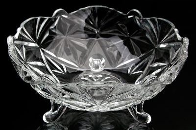 elegant carved flower crystal bowl (4)