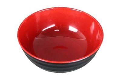 red glossy design melamine bowl (5)
