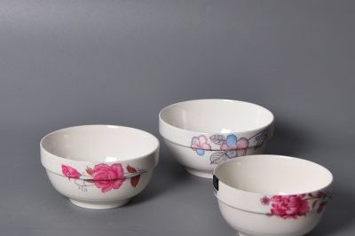 traditional applique pattern melamine bowl (4)