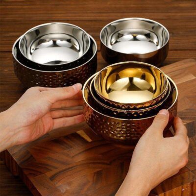 double wall appetizer and mixing bowl