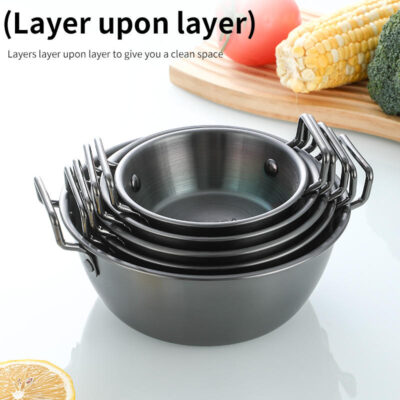Small 304 stainless steel Korean rice