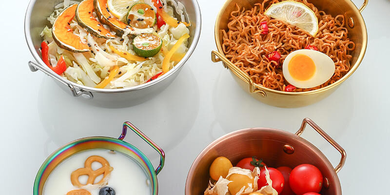 Small 304 stainless steel Korean rice