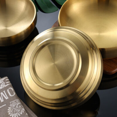 stainless steel ramen soup bowl
