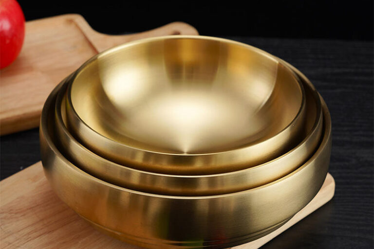 stainless steel ramen soup bowl