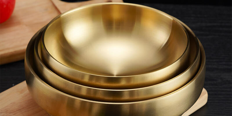 stainless steel ramen soup bowl