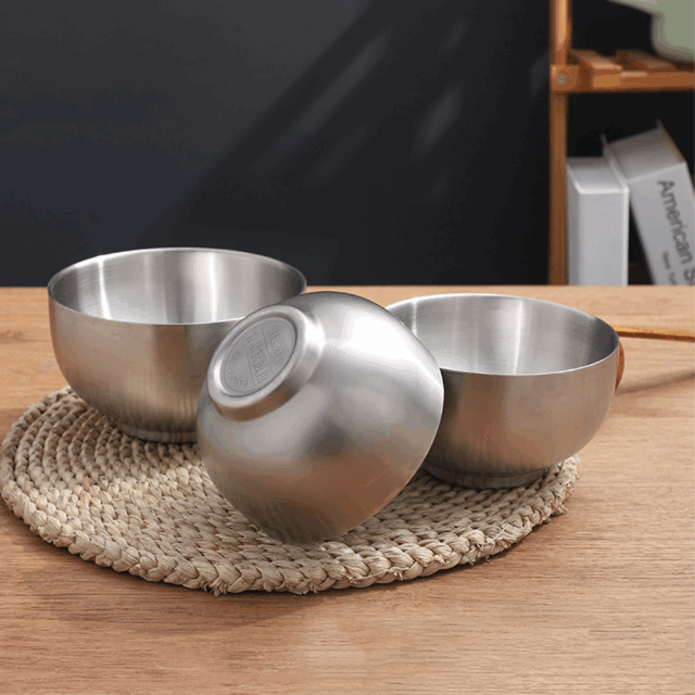 stainless steel insulated mixing bowl