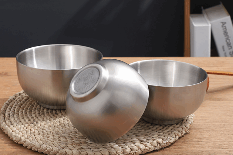 stainless steel insulated mixing bowl