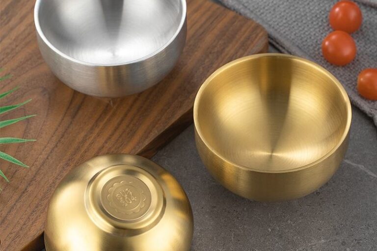 double layer rice and soup bowl