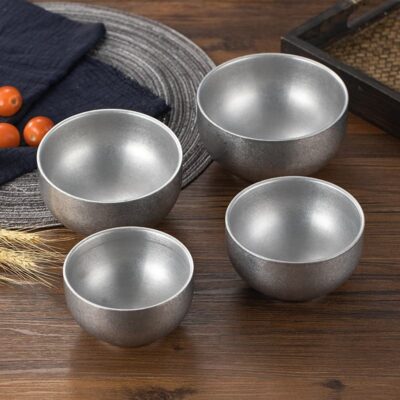 double layer rice and soup bowl