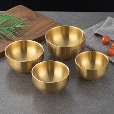double layer rice and soup bowl