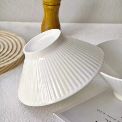 ceramic noodle bowl set for stylish dining
