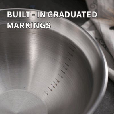 colander and salad mixing bowl