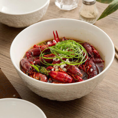 ceramic rice soup bowl matte finish