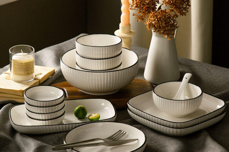 3d mushroom ceramic cup bowl plate