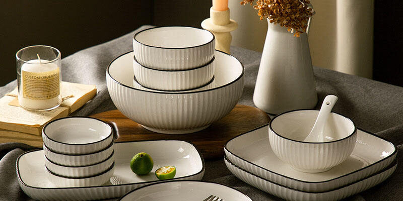 3d mushroom ceramic cup bowl plate