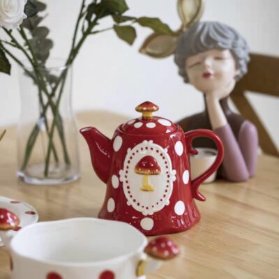 3d mushroom ceramic cup bowl plate