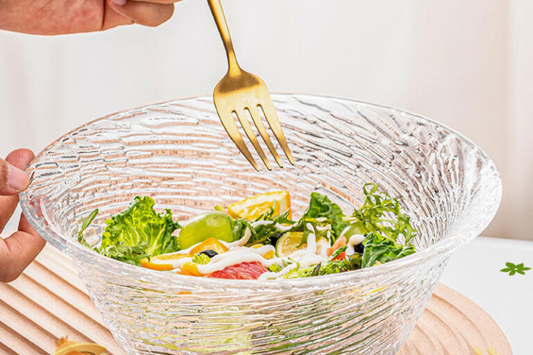 Ice-Cream and Fruit Glass Bowl