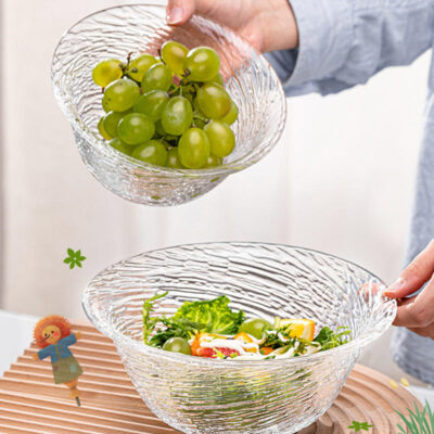 Ice-Cream and Fruit Glass Bowl