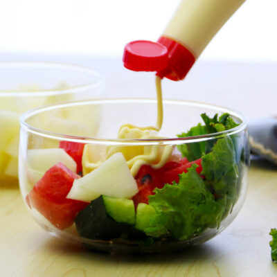 borosilicate glass fruit salad bowl