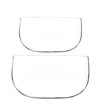 borosilicate glass fruit salad bowl