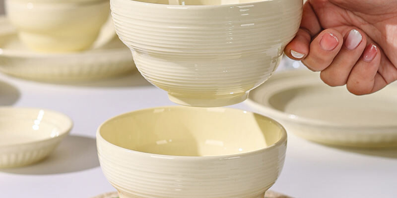 4.5-inch ceramic bowl for kitchen decor