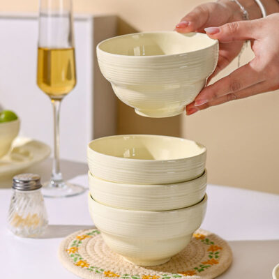 4.5-inch ceramic bowl for kitchen decor