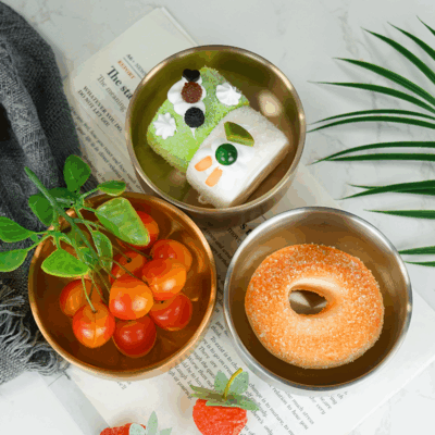 stainless steel salad bowl for kitchen