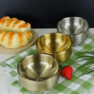stainless steel salad bowl for kitchen