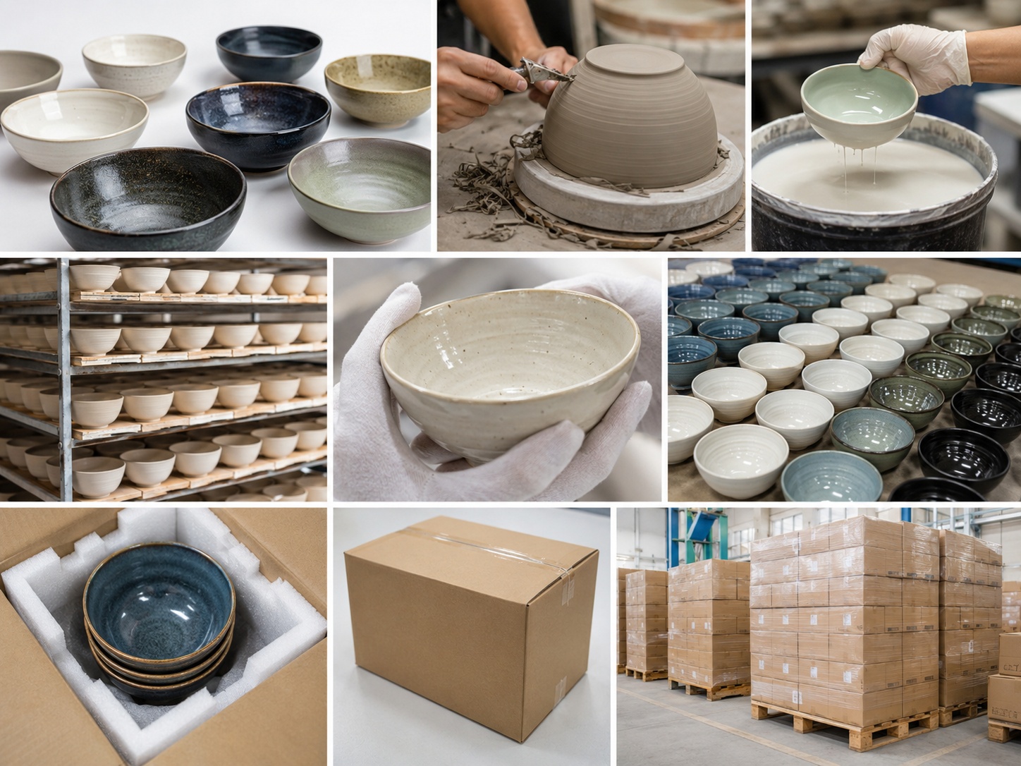 Bowls production