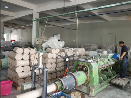 Ceramic Clay Pug Mill Extrusion Preparation